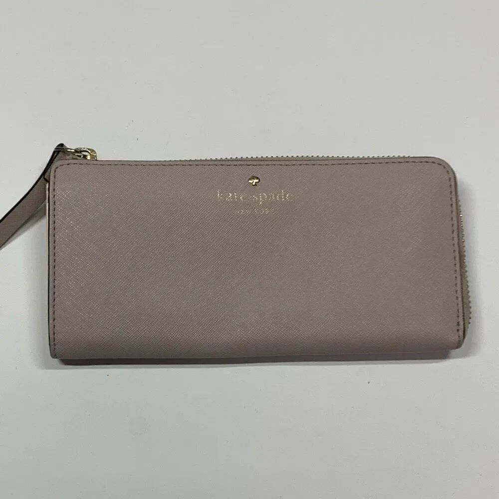 Kate Spade leather lavender envelope wallet